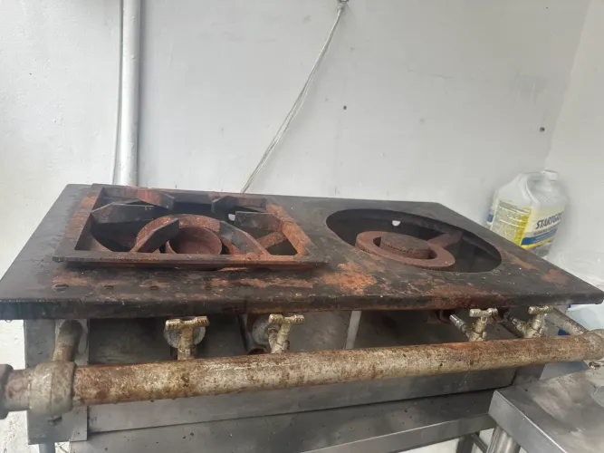 Fogao industrial doa se
