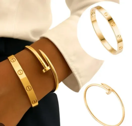 Semi jóias em aço inox 