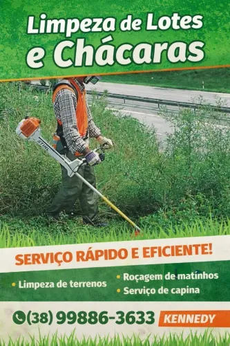 Limpeza de Lotes, chácara, terrenos em geral