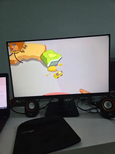Monitor LG 24 Full HD 100 hz na caixa 