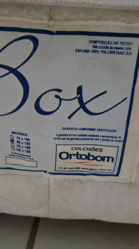Cama box solteirão