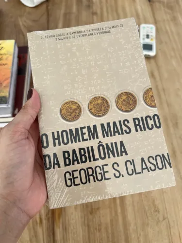 Livro Lacrado O Homem Mais Rico da Babilônia - George S. Clason