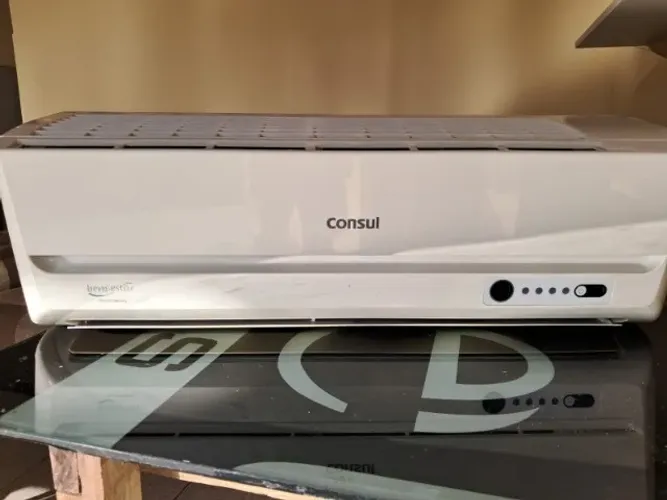 Evaporadora Consul 7.000 BTUS funcionando