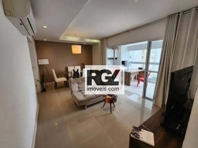Apartamento com 3 dormitórios para alugar, 111 m² por R$ 7.500,00/mês - Ponta da Praia - S
