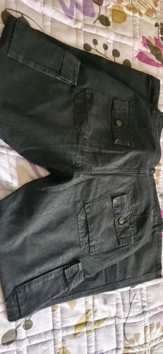 Calça Cargo Preta