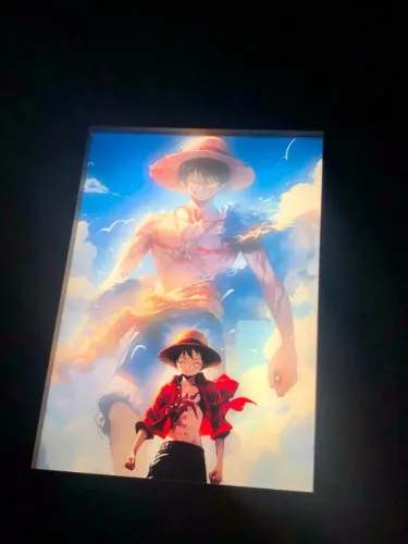 Luminária Monkey D. Luffy / Anime One Piece / Produto Novo / Envio Rápido Correios