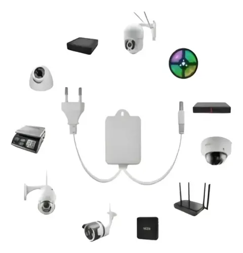 Fonte Original Para Câmera Ip Speed Dome - 12v-2a Shr - Novo - Ditudo Tech e Variedades
