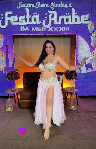 Figurino de Dança do Ventre 