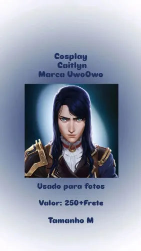 Cosplay Caitlyn Arcane- Marca UwoOwo