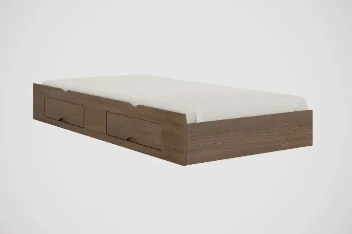 Box Cama Auxiliar Milenio ou Primicia com 2G Castanho D Doro