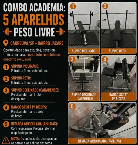 Aparelhos de Academia