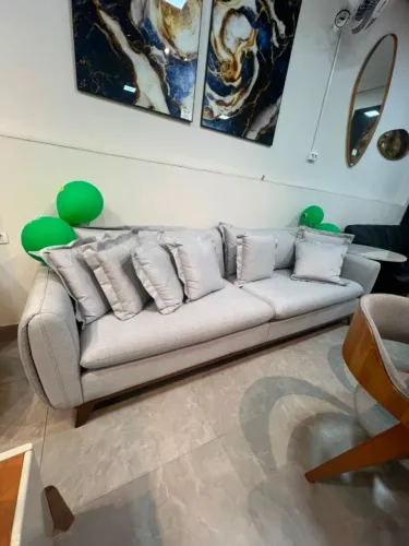Sofá Living 2,40 Alto Padrão NOVO ÚLTIMA PEÇA