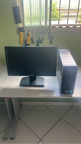 Cpu Dell i3 de quarta geração +monitor Dell de 19 polegadas