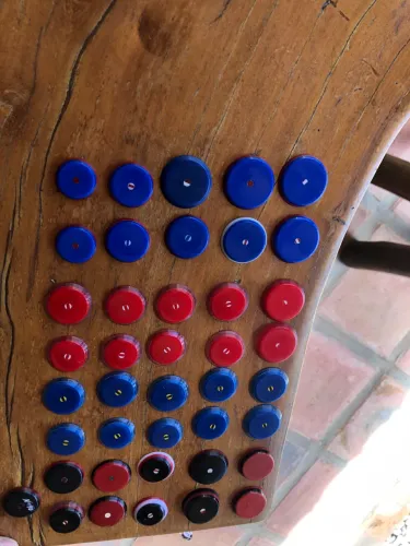 Lote de Botões de Mica 