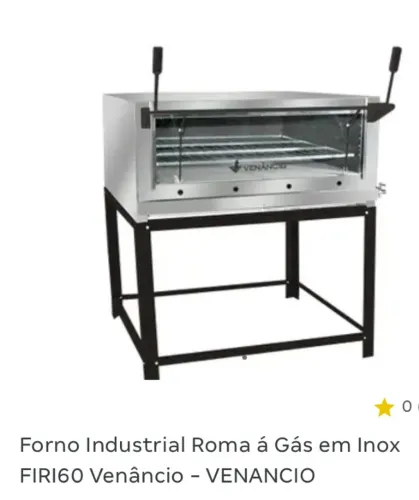 Forno a gas Industrial Venâncio