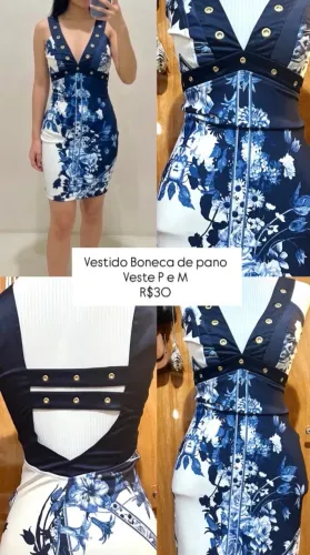 Vestido boneca de ferro 