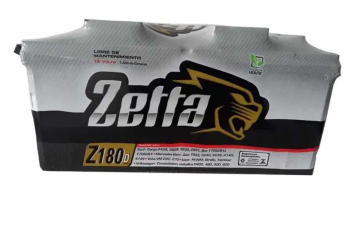 Bateria pesada Zetta 180E( polo esquerda)