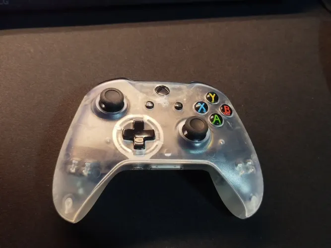 CONTROLE XBOX ONE S TRANSPARENTE