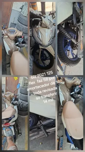 Honda Biz 125 flex toda revisada moto de chato