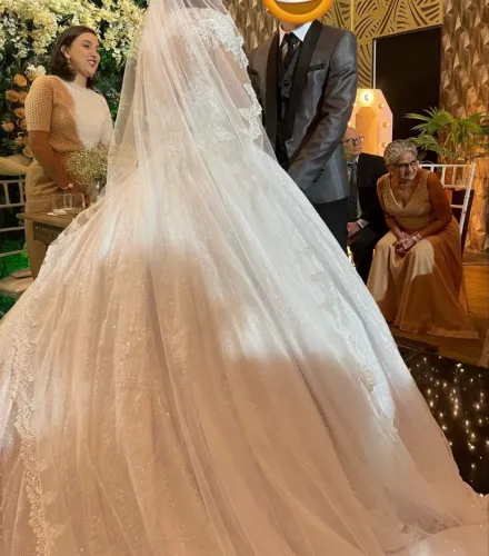 Vestido de noiva Dayara Oliveira 2 em 1