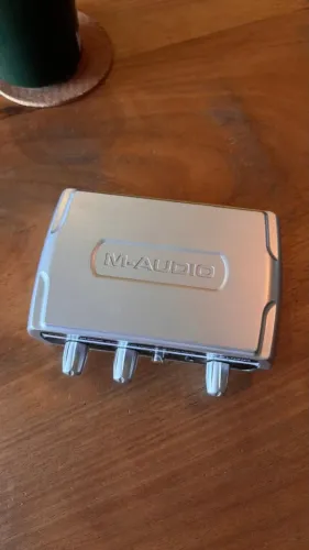[VENDO] Interface de áudio M-AUDIO fast track usb - raridade! 