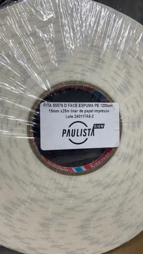 Fita Dupla Face Espuma PE 15x25mm