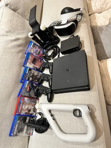 PS4 1TB slim mod. CUH-2214B PlayStation4 Brasil