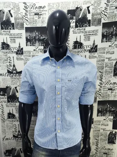 Camisa Social Abercrombie e Fitch Tam G Cód 4617 Usada/Original