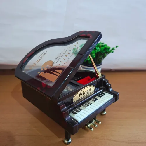 Raridade Caixa De Música Porta-joias Vintage Anos 80