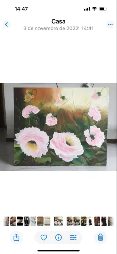 Vendo um quadro de parede