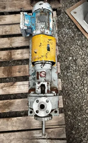 Bomba Centrífuga Goulds 3196 ST Inox 316 Industrial com Motor 1 CV