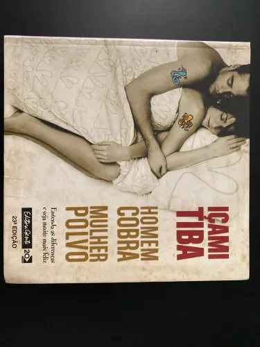 Livro Homem cobra, Mulher polvo Içami Tiba 