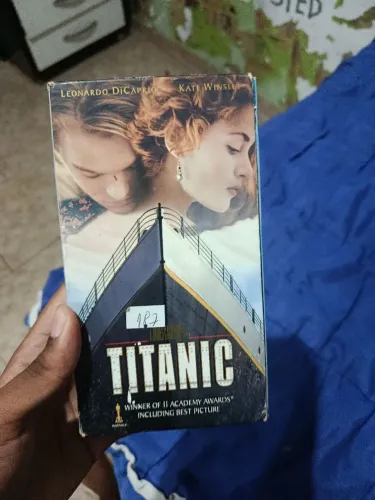 Vhs filme Titanic 