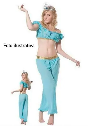 Fantasia Adulto Princess Jasmine(nunca usada)