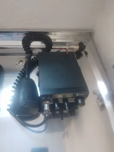 px radio cobra IX com antena aquarius
