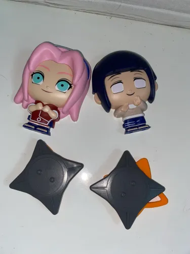 Sakura e Hinata do Burguer king 