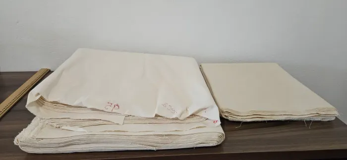 Tecidos algodão cru 180g e 240g aprox. 28 metros