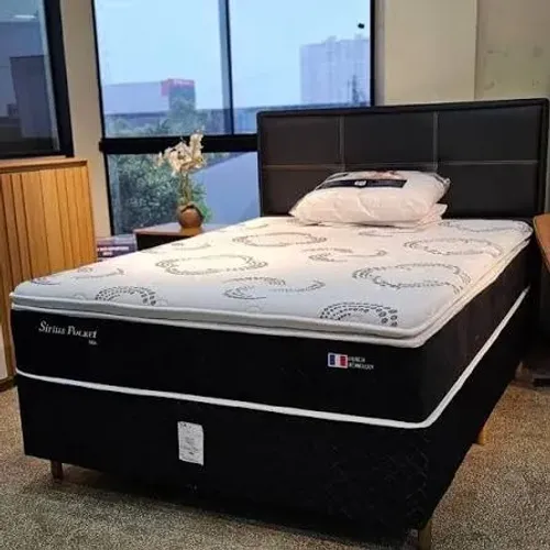 Colchão de Casal Sirius Solar 138x188x31 Matelassê (NOVO A PRONTA ENTREGA)