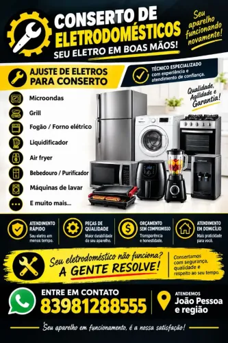 Técnico em eletrodomésticos