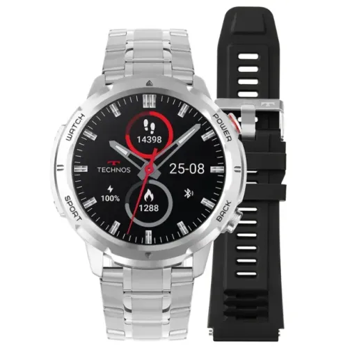 Smartwatch Technos Connect Sports Call Preto