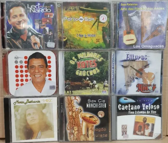 Lote de CDS 01 Leia o anúncio.