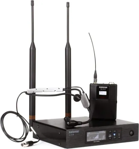 Microfone Headset Profissional SM35 Sem fio QLXD14 SM35 L50 