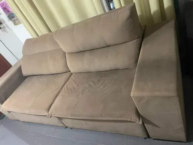 Sofá retrátil confortável