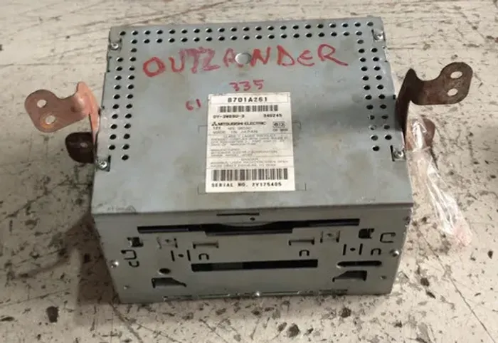 Radio Som Leitor Cd Mitsubishi Outlander 2008 / 8701a261