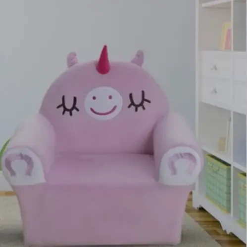 Poltrona Infantil Unicórnio - Linda e Confortável!