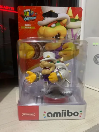 Amiibo Super Mario Odyssey - Bowser lacrado