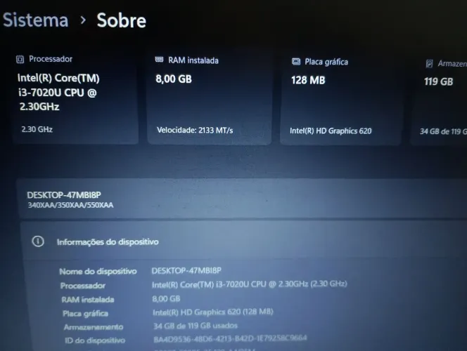 Notebook Samsung
