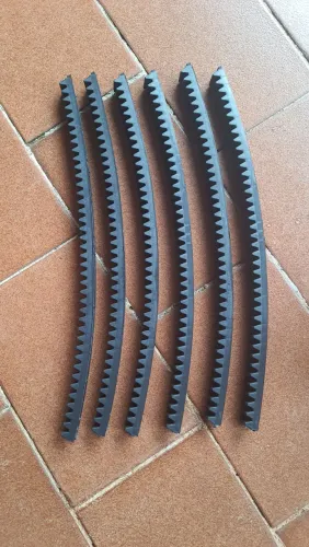 Cremalheira Garen 50cm (3 metros total) 6 unidades