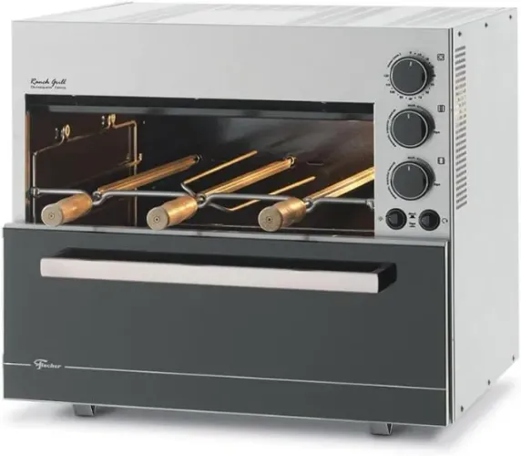 FISCHER CHURRASQUEIRA ELÉTRICA RANCH GRILL 3 ESPETOS 220V