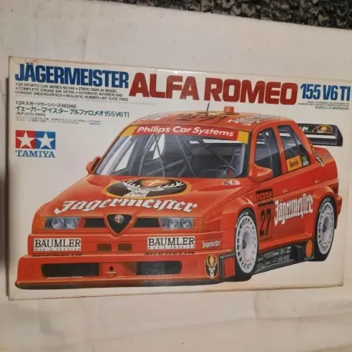 Tenho mais - 1/24 Alfa Romeo 155 - Plastimodelismo Kit Modelismo